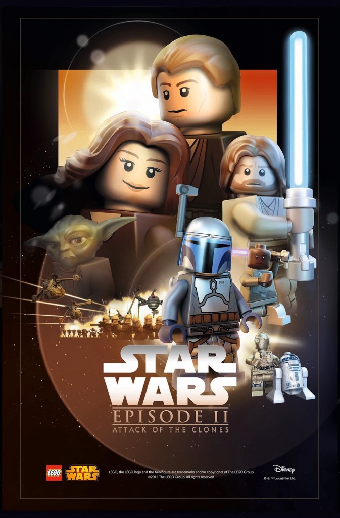 LEGO Star Was Movie Poster - Episode 2