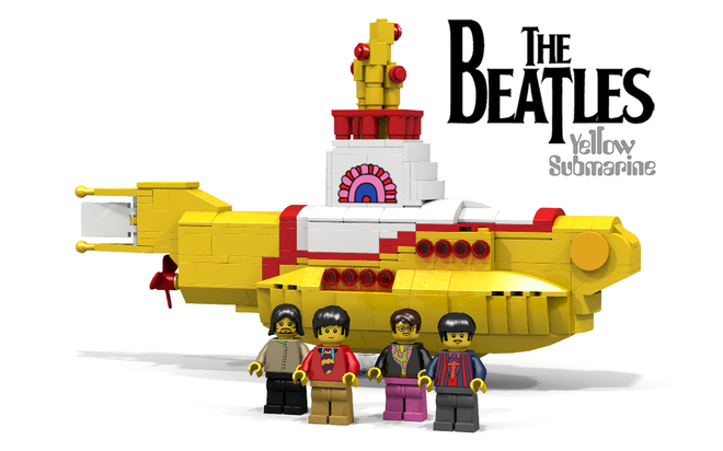 lego ideas the beatles yellow submarines