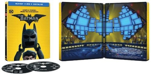 the lego batman movie dvd steel book