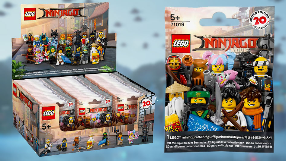 LEGO Ninjago Movie Collectible Minifigures opakowanie